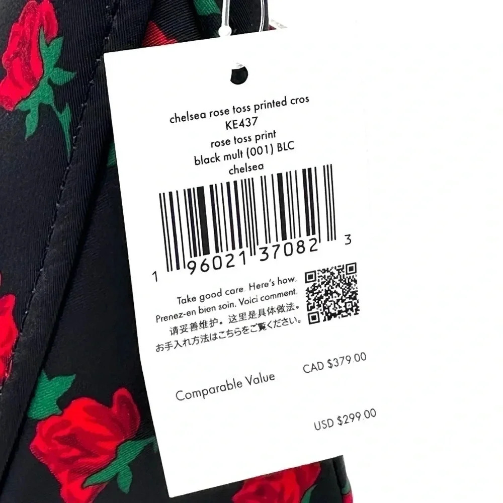 Kate Spade ChelseaRoss Toss Print Crossbody Bag & Coin Purse (NWT) - Picture 13 of 13
